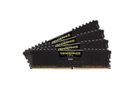 CORSAIR 32GB (4X 8GB) DDR4 3600MHZ CL18 QUAD KIT PC RAM VENGEANCE LPX CMK32GX4M4D3600C18