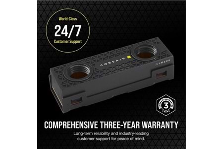 CORSAIR CX-9029002-Ww Hydro X Serisi XM2 M.2 SSD Sıvı Soğutma Bloğu