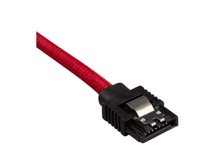 CORSAIR CC-8900254 Premium SATA 6Gbps 60cm Kablo Seti Kırmızı