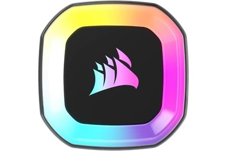 CORSAIR 120mm H55 CW-9060052-WW RGB Sıvı Soğutmalı AM5-1700p İşlemci Fanı