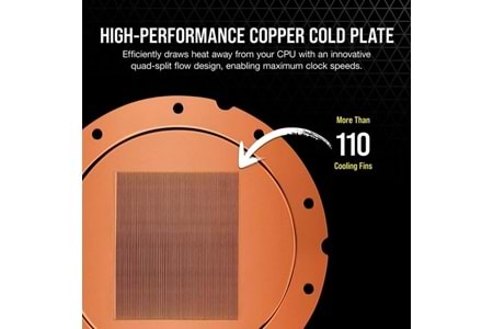 CORSAIR CX-9010020-Ww Hydro X Serisi XC8 RGB PRO CPU Su Bloğu JayzTwoCents Sürümü (1700/1200/AM4)