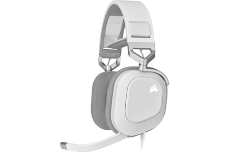 CORSAIR CA-9011238-Eu HS80 RGB Kablolu Oyuncu Kulaklığı - Beyaz