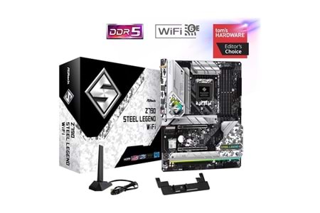 ASROCK Z790 STEEL LEGEND WIFI-6E DDR5 HDMI-DP PCIE 5.0 1700P ATX