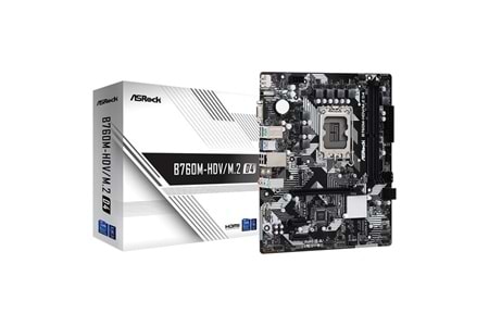 ASROCK B760M-HDV/M.2 D4 DDR4 HDMI-DP PCIE 4.0 1700p mATX