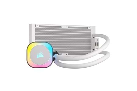 CORSAIR 240MM H100i CW-9061005-WW RGB AM5-1700P SIVI SOĞUTMALI İŞLEMCİ FANI BEYAZ