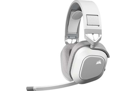 CORSAIR HS80 MAX CA-9011296-Eu Kablosuz Oyun Kulaklığı, Beyaz