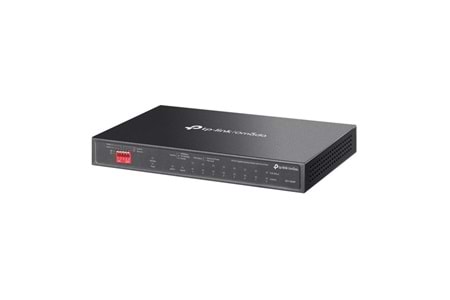 TP-LINK 8port DS110GMP GIGABIT 1-SFP 2-UPLINK 123W FULL POE YÖNETİLEMEZ SWITCH
