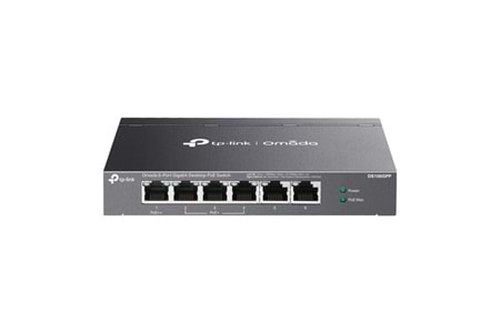 TP-LINK 5port DS106GPP GIGABIT 60W 3port POE YÖNETİLEMEZ SWITCH