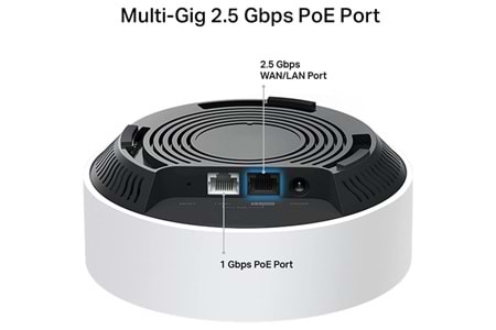 TP-LINK DECO X50-POE AX3000 PoE'li Tüm Ev Mesh WiFi-6 Router