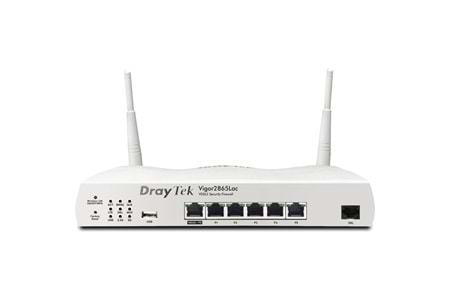 Draytek Vigor 2865Lac AC1300 4G-LTE VDSL2/35b Dual WAN Security VPN Router