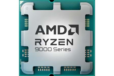 AMD RYZEN 9 9950X 80MB 16çekirdekli O/B UHD AM5 170w Kutusuz+Fansız