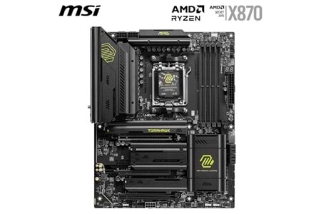 MSI MAG X870 TOMAHAWK WIFI-7 DDR5 HDMI-DP PCIE 5.0 AM5 ATX