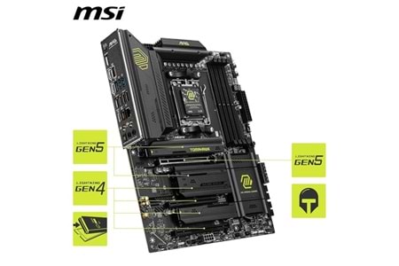 MSI MAG X870 TOMAHAWK WIFI-7 DDR5 HDMI-DP PCIE 5.0 AM5 ATX