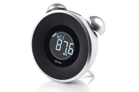 EDIFIER MF240BT TICK-TOCK 8W Rms Çalar Saatli Fm Radyo / Sd Kart Girişli Hoparlör Siyah, Bluetooth