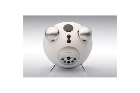 EDIFIER MF240BT TICK-TOCK 8W Rms Çalar Saatli Fm Radyo / Sd Kart Girişli Hoparlör Siyah, Bluetooth