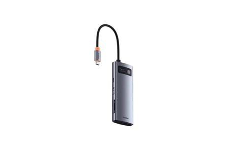 BASEUS STARJOY GRI 7IN1 MULTIFONKSIYONEL HUB ADAPTÖR B00030708811-00 