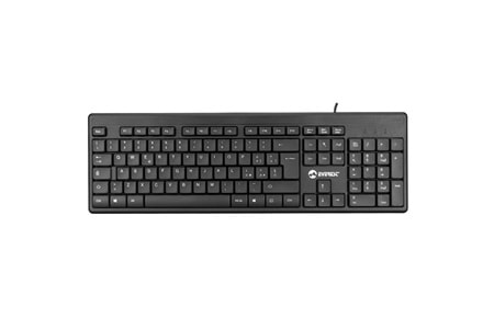EVEREST KB-1002 Siyah USB Italian Layout Standart Klavye