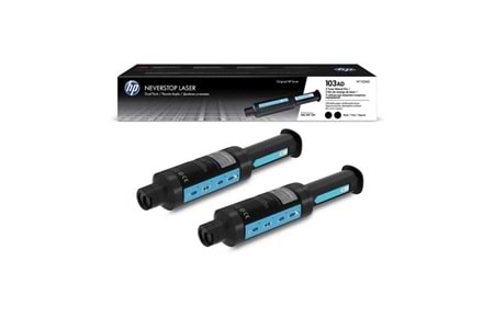 HP W1103ad 103A Siyah Orijinal 2'li Toner 2500 Syf