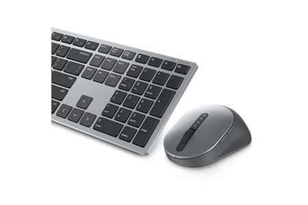 DELL KM7321W Premier Bluetooth+Kablosuz Q Trk Optic Mouse Gri/Siyah Multimedya Klavye - Mouse Set 580-AJQR