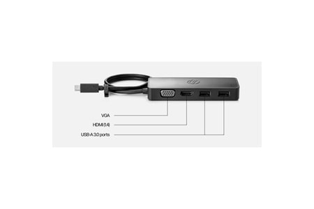 HP Travel Usb Type-C Hub (235N8AA)