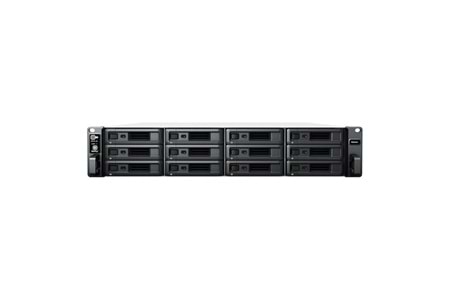SYNOLOGY RS2423 PLUS RYZEN V1780B-8 GB DDR4 ECC UDIMM-12-Diskli Rack Nas Sunucu (Disksiz)