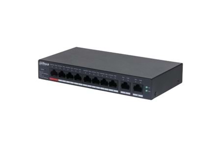 DAHUA 8port CS4010-8GT-110 Gigabit Cloud PoE Yönetilebilir Switch