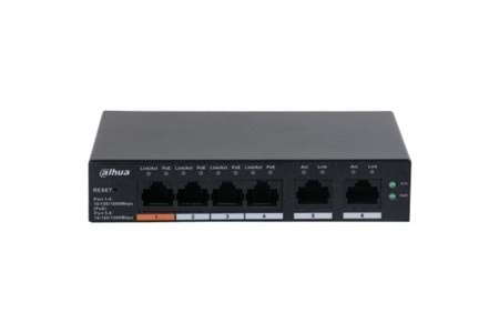 DAHUA 4port CS4006-4GT-60 Gigabit 60w Cloud PoE Switch