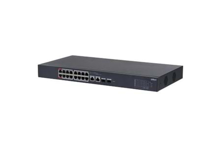 DAHUA 16port CS4218-16ET-240 10/100 2-SFP 240w Cloud PoE Switch