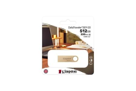 KINGSTON 512GB DataTraveler SE9 G3 DTSE9G3/512GB USB 3.2 BELLEK