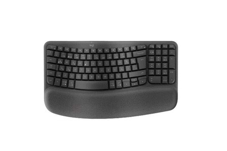 Logitech Wave Keys Kablosuz Klavye Q TR Siyah 920-012311