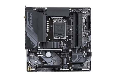 GIGABYTE B760M GAMING X AX WIFI-6E DDR5 HDMI-DP PCIE 4.0 1700P MATX