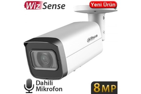 DAHUA 8MP IPC-HFW2841T-AS-0360B 3.6MM BULLET IP KAMERA