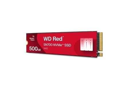 WD 500GB RED SN700 WDS500G1R0C-68BDK0 3430-2600MB/s M2 NVME GEN4 NAS DİSK