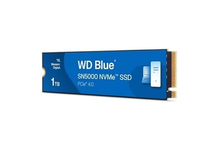 WD 1TB BLUE SN5000 WDS100T4B0E 5150-4900MB/s M2 NVME GEN4 DİSK