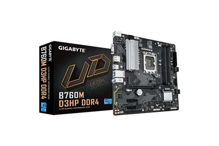 GIGABYTE B760M D3HP DDR4 HDMI-DP PCIE 4.0 1700P mATX