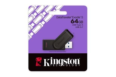 KINGSTON 64GB EXODIA S DTXS/64GB USB 3.2 BELLEK