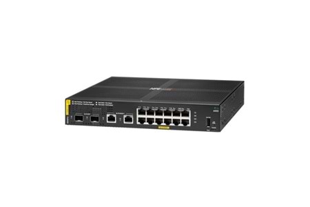 ARUBA 12port 6000 R8N89A GIGABIT 2-SFP 139W POE YÖNETİLEBİLİR SWITCH