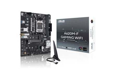 ASUS PRIME A620M-F GAMING WIFI6 DDR5 HDMI-DP PCIE 4.0 AM5 mATX