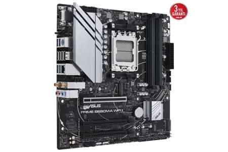 ASUS PRIME B650M-A WIFI II DDR5 HDMI DP PCIe 16X v4.0 AM5 mATX	