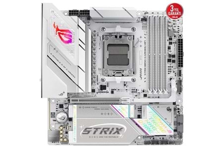 ASUS ROG STRIX B850-G GAMING WIFI7 DDR5 HDMI-DP TYPEC PCIE 5.0 AM5 MATX BEYAZ