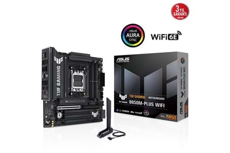 ASUS TUF GAMING B850M-PLUS DDR5 HDMI-DP PCIE 5.0 AM5 mATX