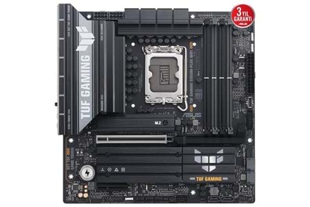 ASUS TUF GAMING B860M-PLUS WIFI7 DDR5 HDMI-DP PCIE 5.0 1851p mATX
