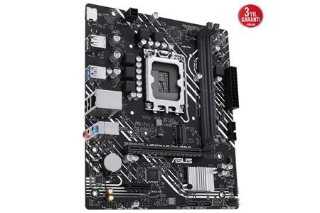 ASUS PRIME H610M-F D4 R2.0-CSM DDR4 HDMI PCIE 4.0 1700P mATX KURUMSAL ANAKART