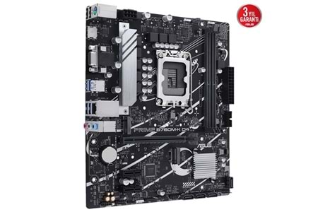 ASUS PRIME B760M-K D4 DDR4 HDMI PCIE 4.0 1700p mATX