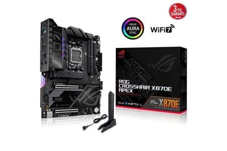 ASUS ROG CROSSHAIR X870E APEX DDR5 TYPEC 2X PCIE 5.0 AM5 ATX