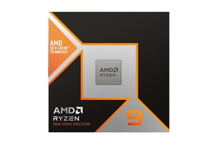 AMD RYZEN 9 9900X3D 140MB 12çekirdekli O/B UHD AM5 120Q KUTULU+FANSIZ