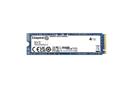 KINGSTON 4TB NV3 SNV3S/4000G 6000-5000MB/s M2 NVME GEN4 DİSK