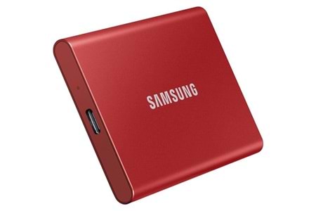 SAMSUNG 1TB T7 MU-PC1T0R/WW USB 3.0 SSD HARİCİ DİSK KIRMIZI