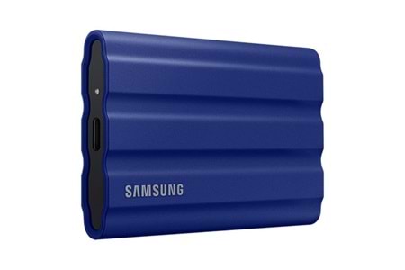 SAMSUNG 2TB T7 MU-PE2T0R/WW USB 3.0 SSD HARİCİ DİSK MAVİ