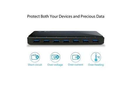 TP-LINK UH720 USB 3.0 7-Port Hub